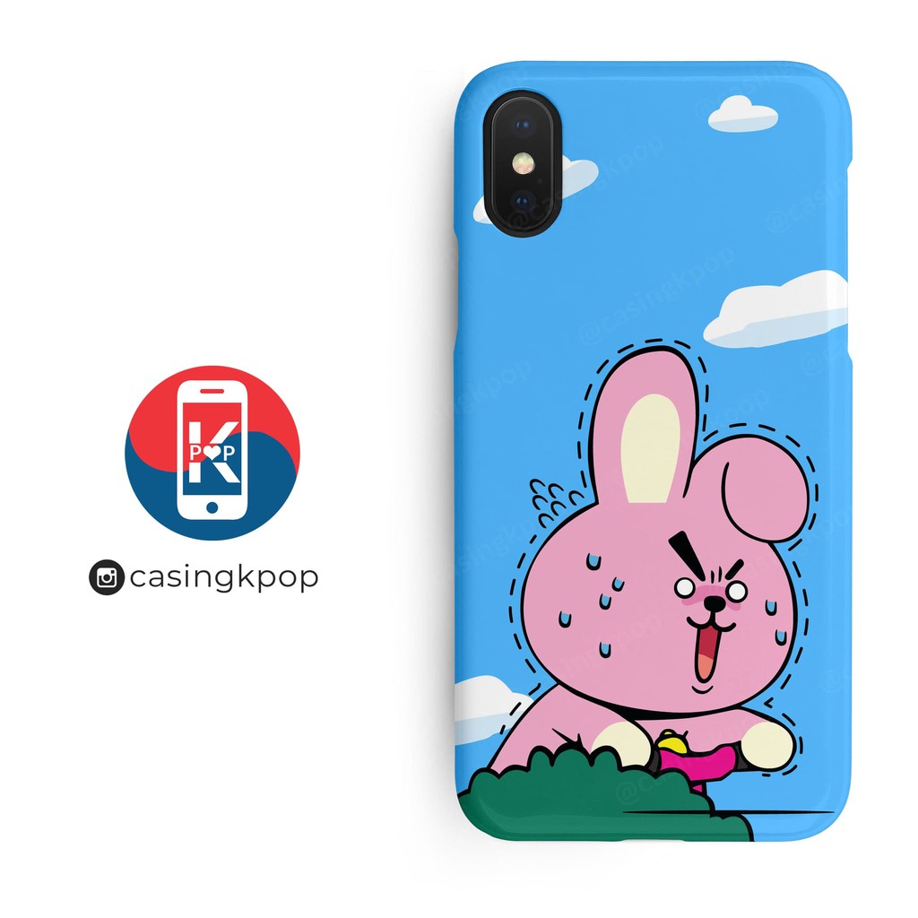 Caseme Casing
 HP HANDPHONE KPOP BT21 COOKY BIKE