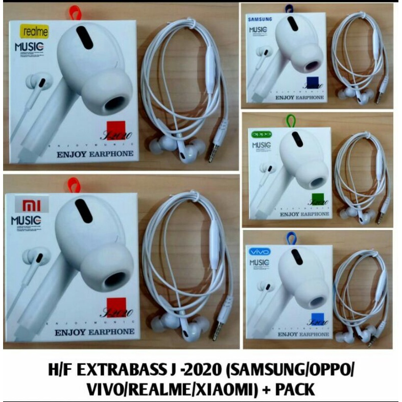 Realmi 8 / Realmi 8Pro Hadsfree J-2020 Bersuara Bass