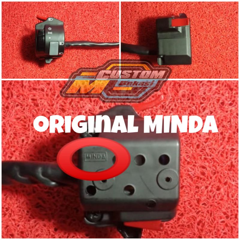 Saklar Vixion PNP Beat street 2016-2019 , Saklar Lampu Beat street Saklar Vixion Original PNP Beat S