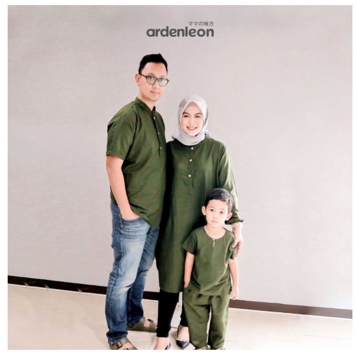 ArdenLeon Boys Tunic Shirt / Arden Leon Baju Koko Tunik Anak / Baju Hari Raya