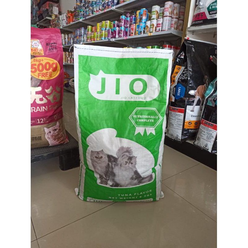 jio cat tuna 8kg makanan kucing dryfood catfood (gojek/grab)