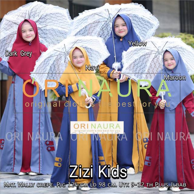 Zizi kids Ori naura / zizi teen (remaja) ori naura