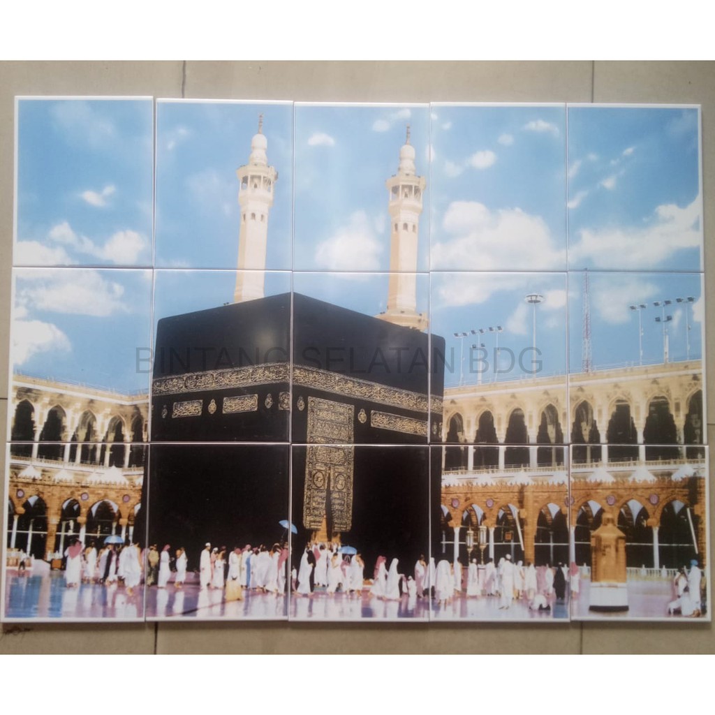 KERAMIK PANEL ASTER MUSLIM COLLECTION BAITULLAH MESJID NABAWI 15x20x25