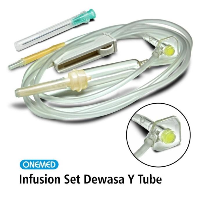 ONEMED - Infusion Set TYPE Y | Selang Infus Anak / Dewasa | Infuset