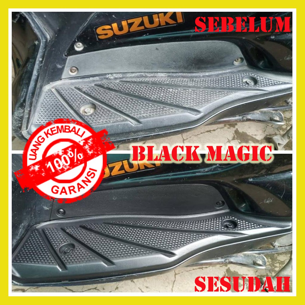 Back to Black Penghitam Body Motor Permanen / Black Magic Premium