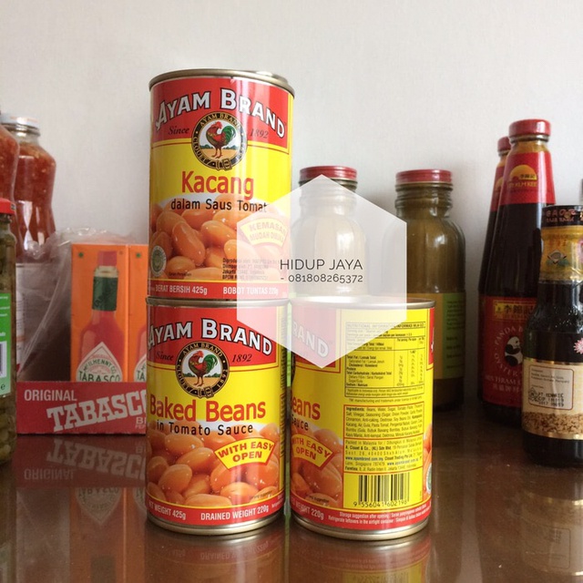 

Promo Spesial - 24 X 425Gr Ayam Brand Baked Beans In Tomato Sauce