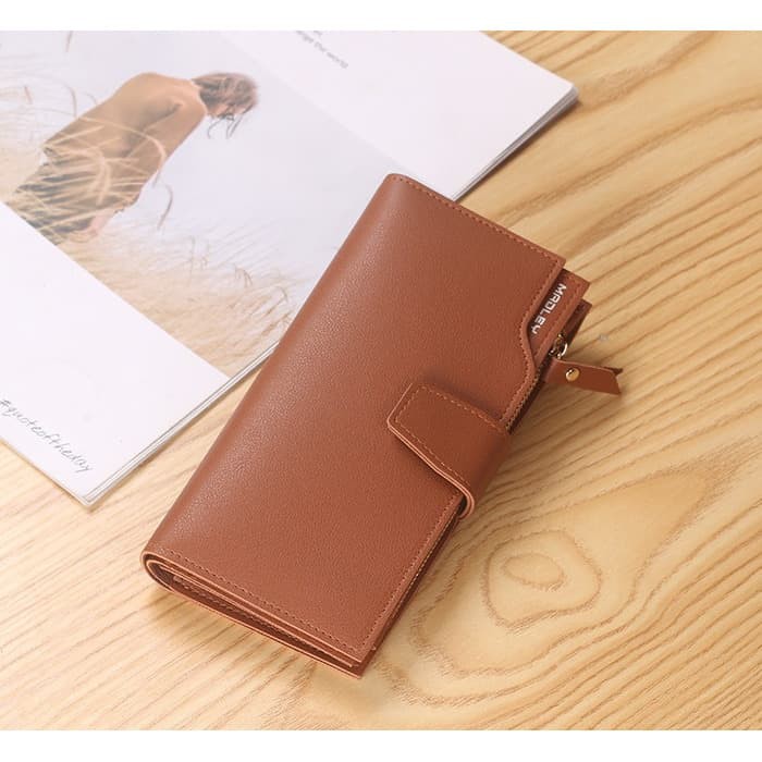 Dompet Wanita Panjang Madley Wise Women Long Wallet Lipat Modern Walet Duit Cewek Murah-4