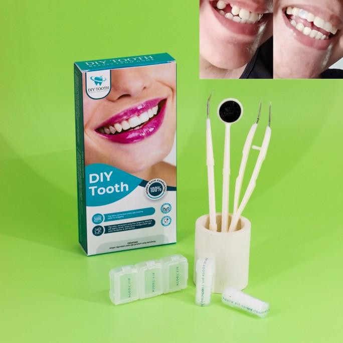DIY TOOTH set lengkap gigi palsu bikin sendiri sementara