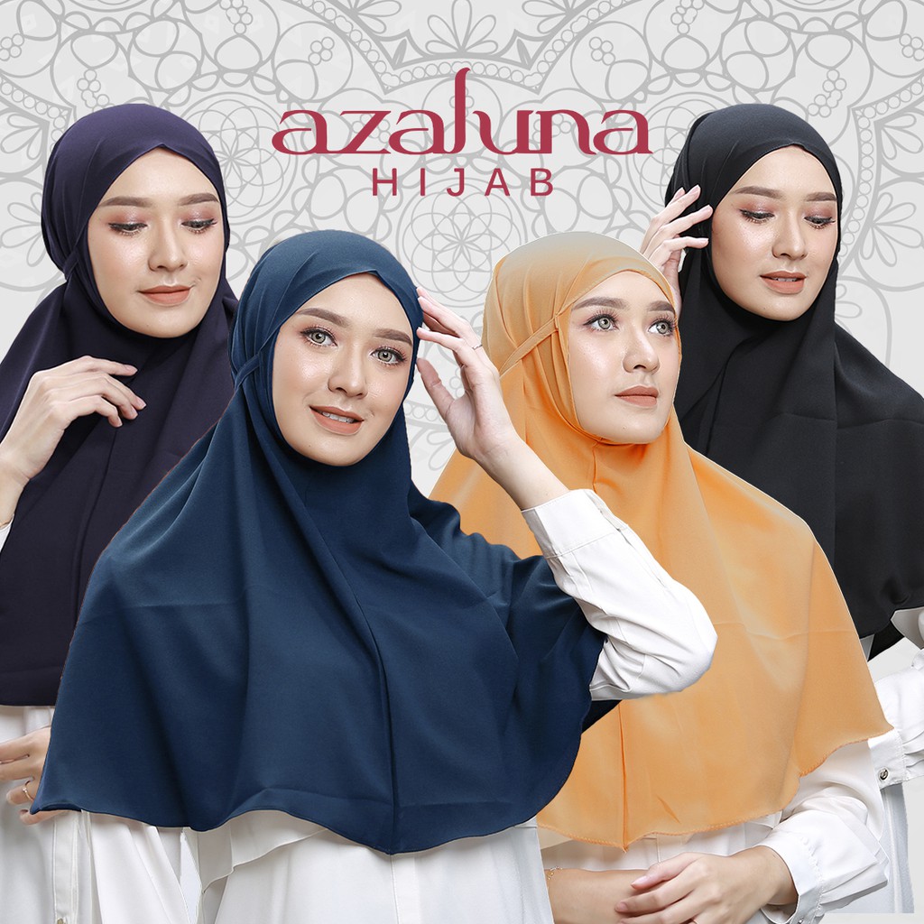 Khimar Bergo Maryam Hijab Instant Syar'i Kerudung non Pet Diamond Jilbab Tali Diamond