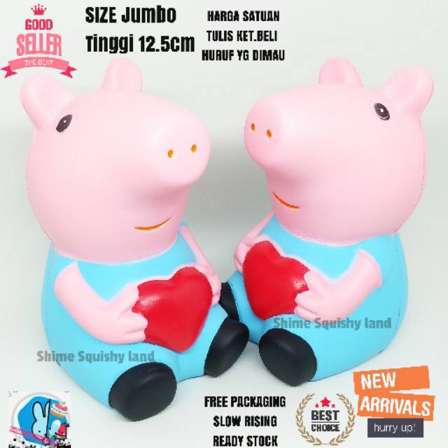 SQUISHY MURAH CUTE PIGGY LUCU MAINAN ANAK