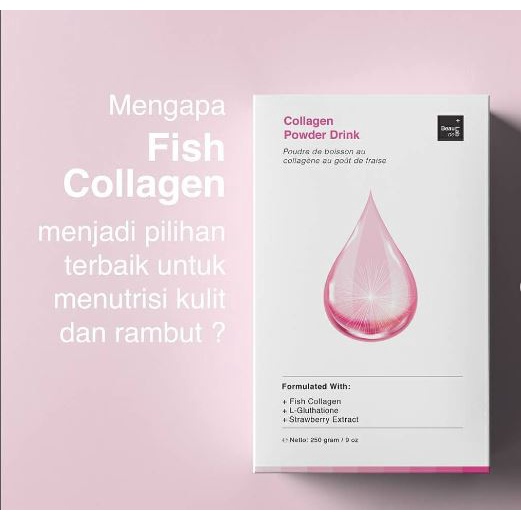 Beaudelab Collagen Travel Pack 250 gram | Colagen Beauty Drink | Minuman Kolagen Rasa Strawberry | Beautylab Official