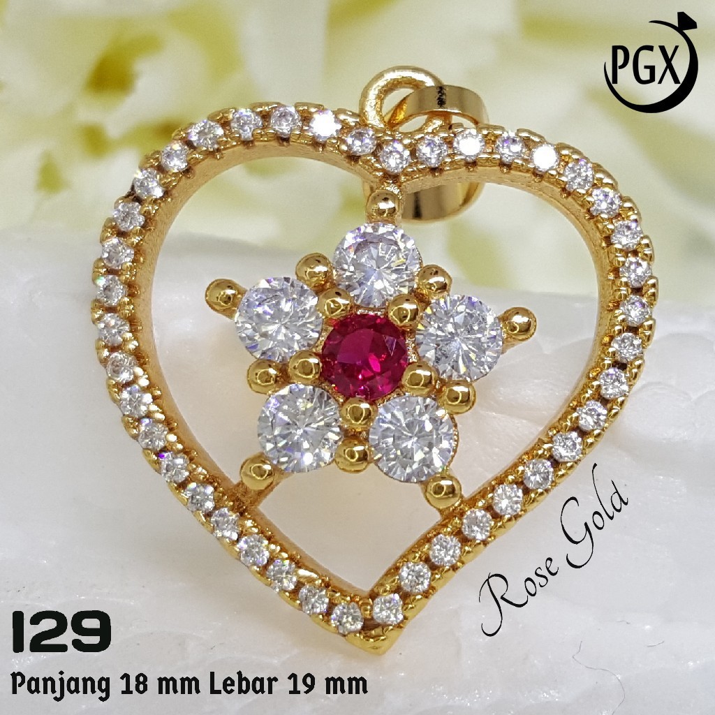 I029 - Liontin - Set Perhiasan Imitasi Xuping Lapis Emas