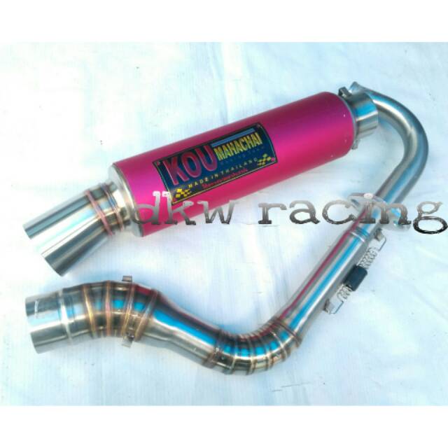 Knalpot racing kou beat mio Scoopy Fino vario