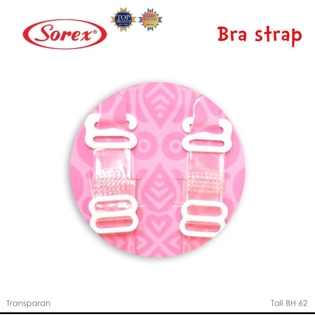 Sorex  Tali Bh Transparan/Bening Silikon 62 - Grosir Ecer Tali Bra Transparan Tali BH Bening Silikon Sorex TB 62- ara98store