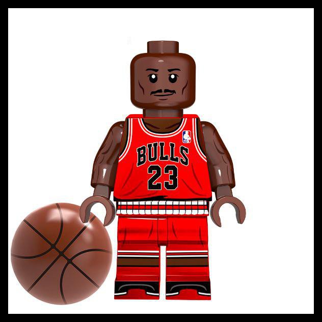 Nba Michael Jordan Lebron Kobe Bryant Oneal Basket Minifigure Lego Kw