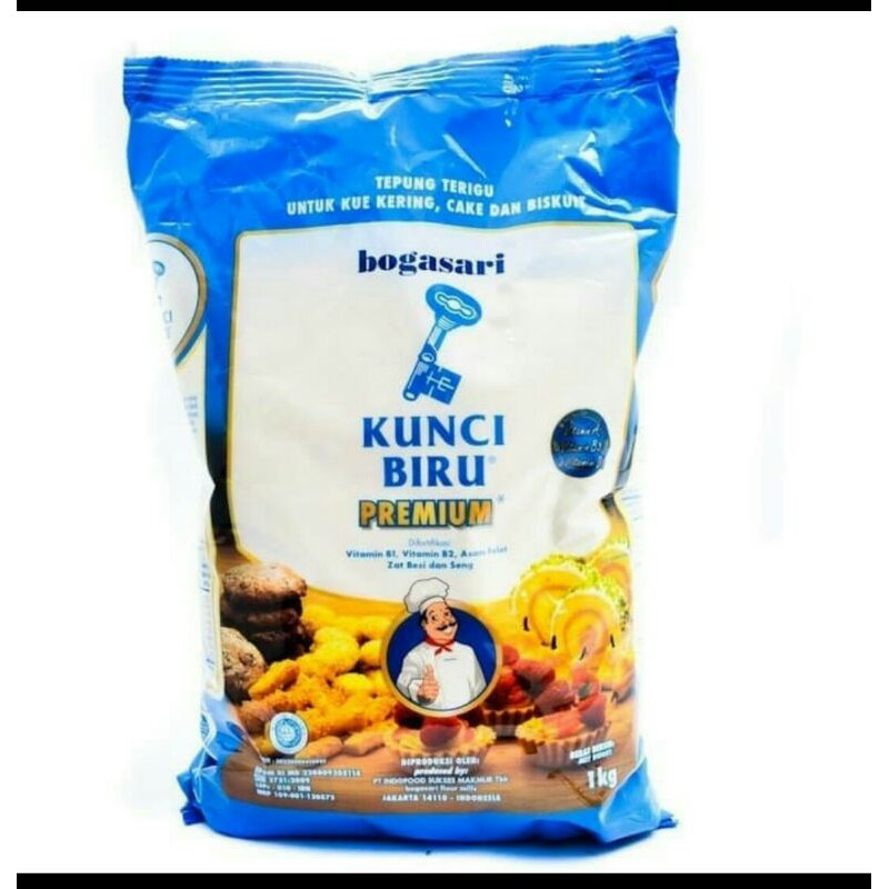 

Tepung Terigu Kunci Biru -1kg