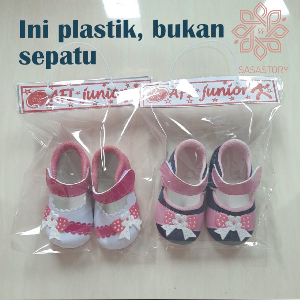 1 KODI PLASTIK AFI PACKING SEPATU BAYI 1 KODI = 20 BUAH