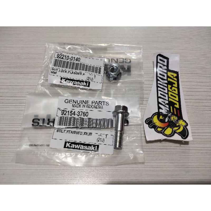 baut gear belakang klx 150 original