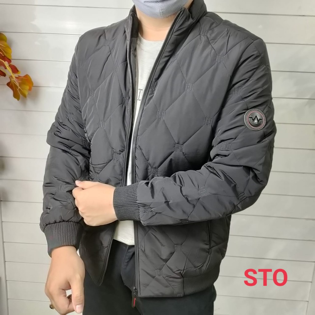 gof IMPORT JAKET STO 918 Pakaian Pria Outerwear Jaket Original Lengan Panjang Santai Masa Kini