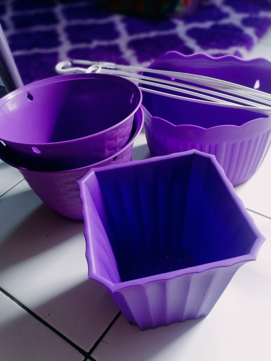 Pot Tanaman-bunga Dingding/tempel Lily 5308-dx (lucky Star)