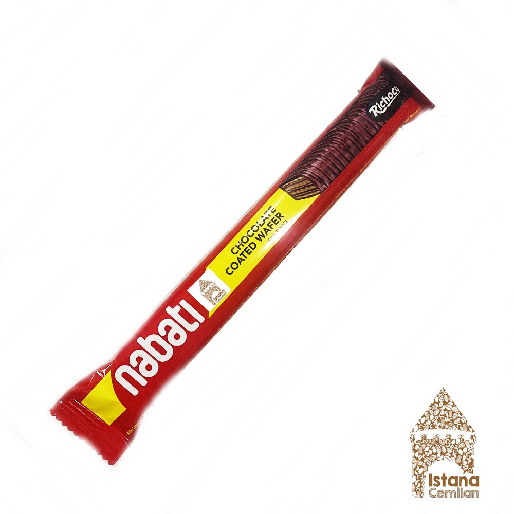 Nabati Coated Wafer Cokelat / Kelapa ECERAN 18 Gram