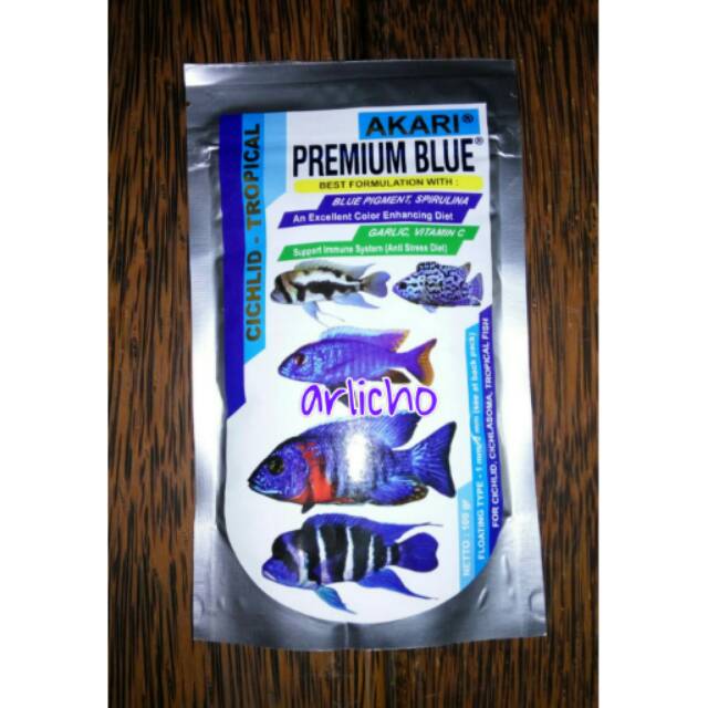 

Pellet/Pakan Ikan Akari Premium Blue