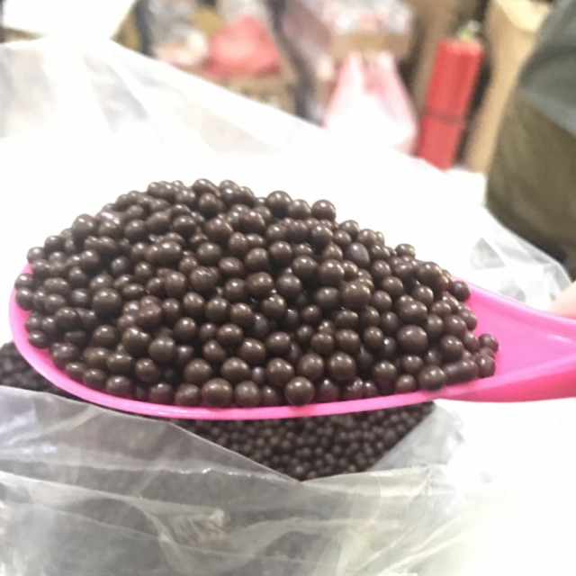 Chocolate Ball - Cokelat Caviar isi Biskuit   250gr