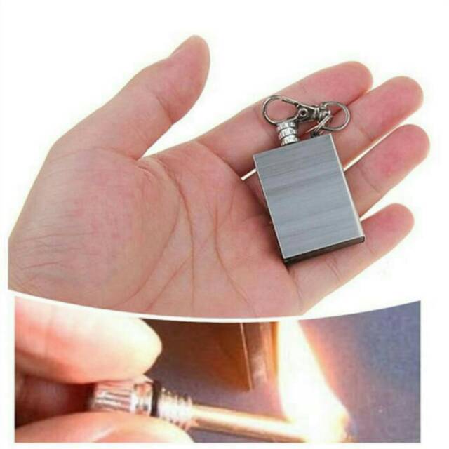 Gantungan Kunci Korek Api Mini Lighter Zippo