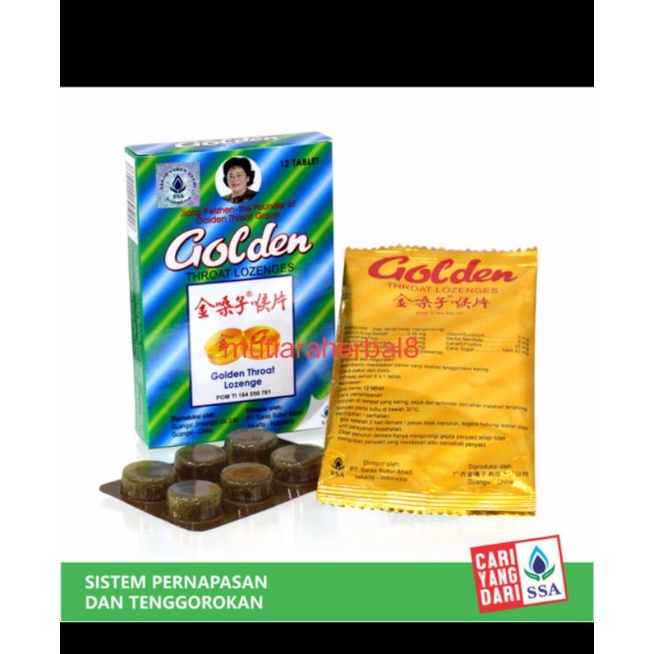 

Golden Throat Lozenges