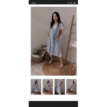 MAVEN MOSES OUTER BABY BLUE PRELOVED