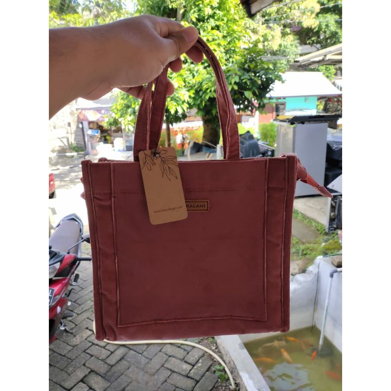 TAS WANITA KALANI BAGS FIANI RASPBERRY
