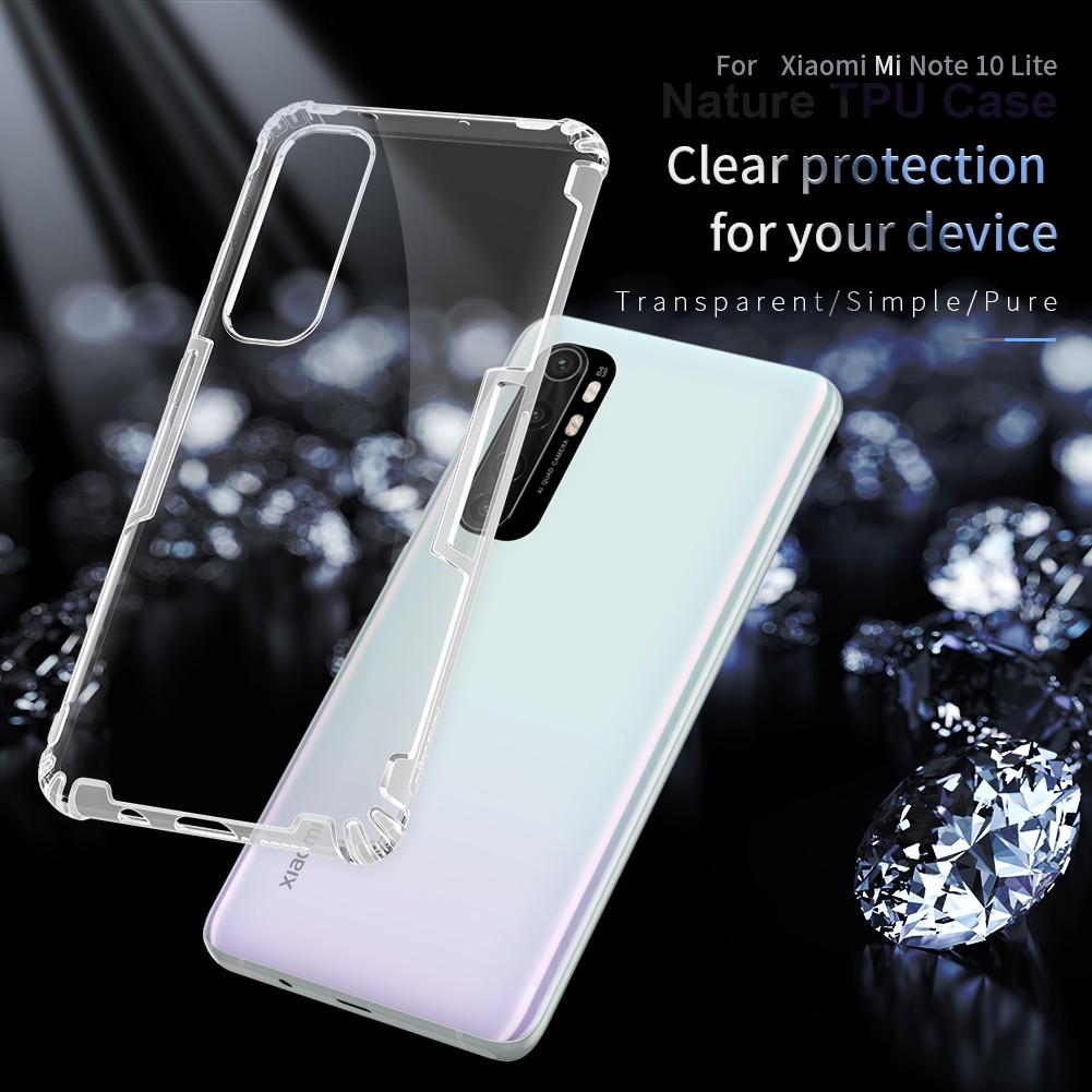 Soft Case Xiaomi Mi Note 10 Lite Nillkin Nature TPU Casing Original