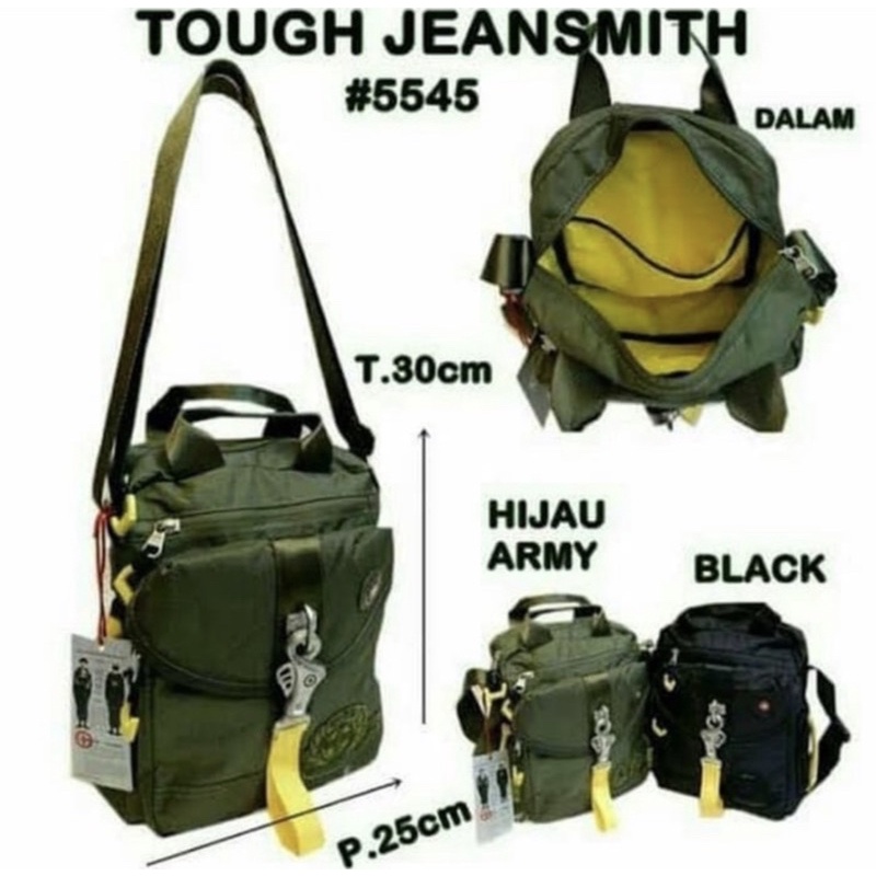 Tas selempang tough army original pria/wanita 5545