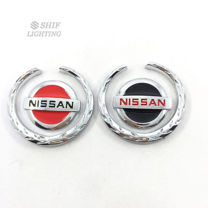 1x Stiker Emblem Logo Nissan untuk Bagasi Belakang Mobil