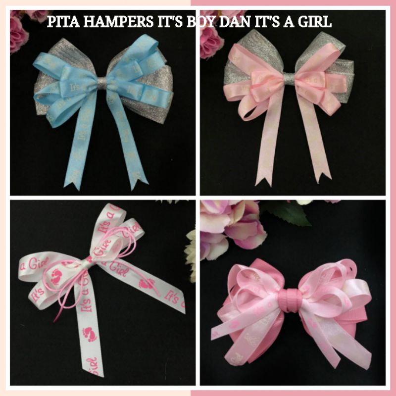

1 BUAH PITA HAMPERS PARCEL / PITA BABY SHOWER ITS A BOY GIRL/PITA HAMPERS ITS A BOY DAN GIRL