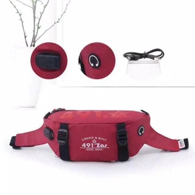 Tas Sepeda / Tas waistbag / Tas Sepeda Anti Air