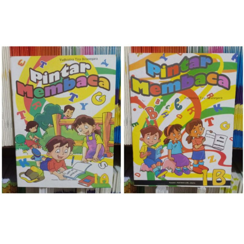 Buku Anak - Pintar Membaca Jilid 1A 1B Untuk TK & SD Kelas 1-2