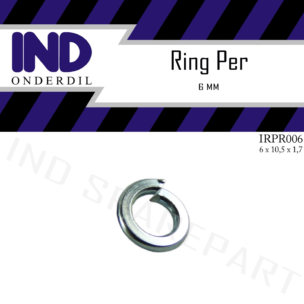 Ring Per 6mm 6 mm Nos Vespa