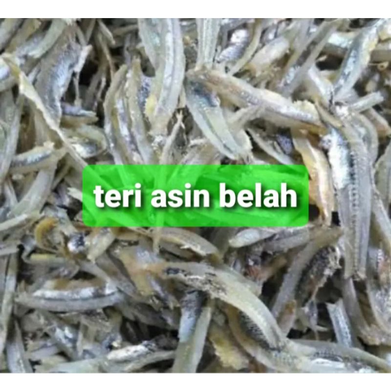 

teri asin belah 250grm