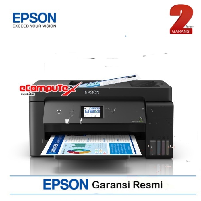 PRINTER EPSON L14150 / PRINTER EPSON L 14150 A3 SCAN LEGAL COPY LEGAL GARANSI RESMI