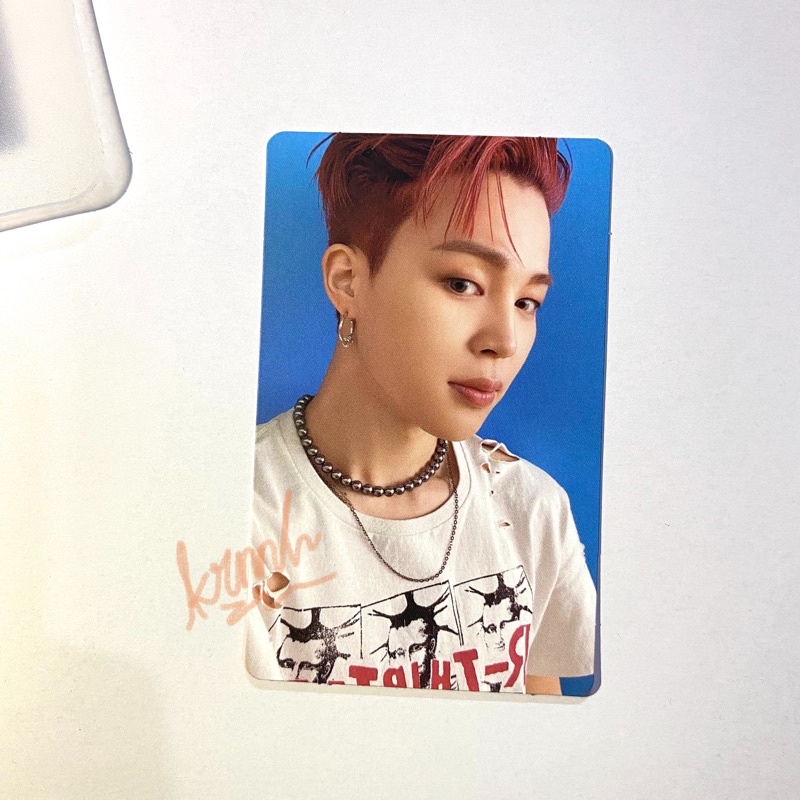 photocard jimin bts butter official