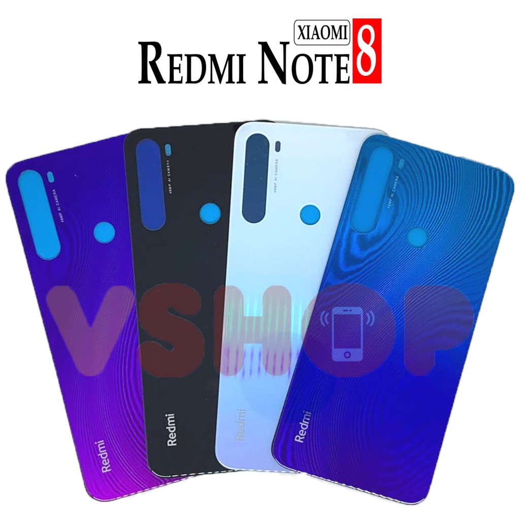 BACKDOOR - BACK CASING XIAOMI REDMI NOTE 8 - TUTUPAN BATERAI