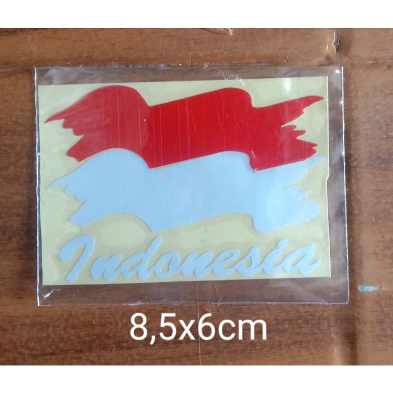 

stiker cuting bendera