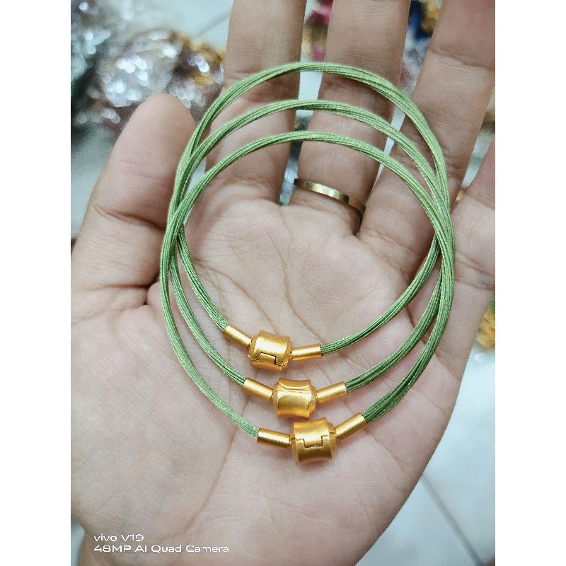 gelang kawat serabut/Gelang serat