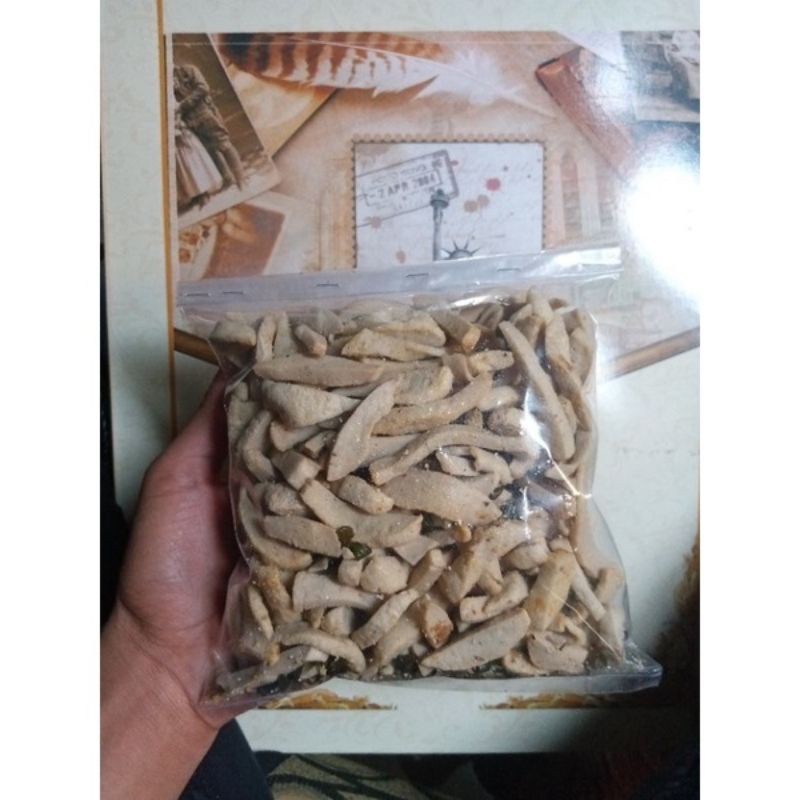 Basreng pedas krispi daun jeruk extra 250gr-2