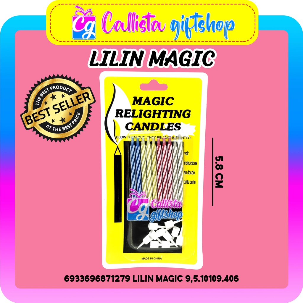 Jual Lilin Magic Lilin Magic Ulang Tahun Lilin Magic Dekorasi Kue Ulang