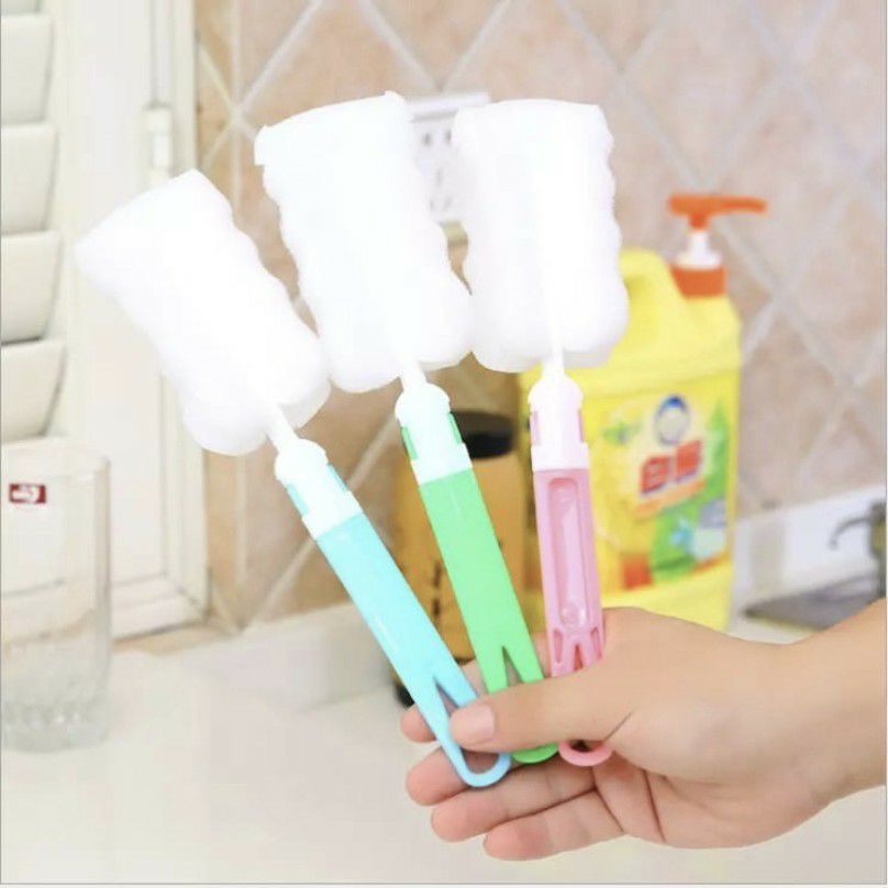 (BOW) Cleaner Sponge Spons Tongkat Pembersih Botol