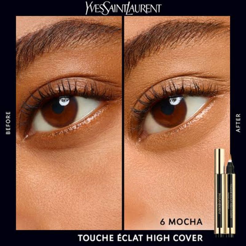 YSL TOUCHE ECLAT HIGH COVER RADIANT CONCEALER ORIGINAL ( NO 6)