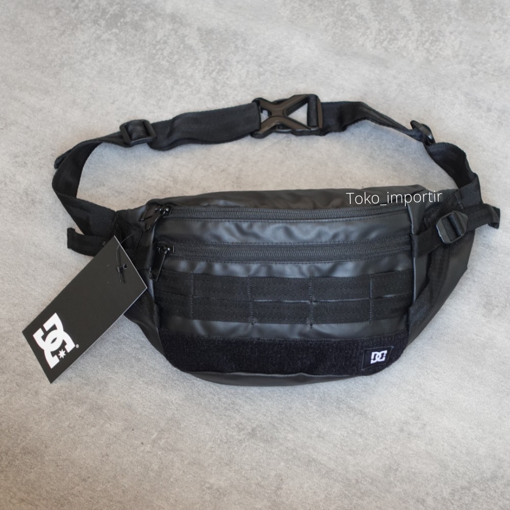 Waistbag DC Shoes Tas DC shoecousa Tas Pinggang Pria Import Waterproof