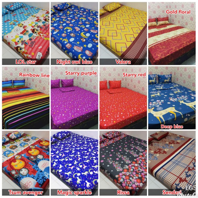Sprei Homemade Sprei Motif Sprei Murah Sprei Kartun Sprei Bunga